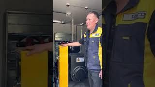 Блок-контейнер из сэндвич панелей для дизельных электростанций
