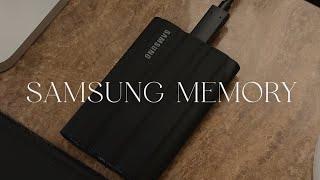 SAMSUNG MEMORY: HOW I USE THE PORTABLE SSD T7 SHIELD | ALYSSA LENORE