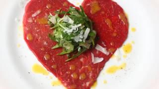 Valentine's Carpaccio - Meat Heart for Your Sweetheart