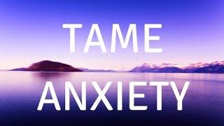 TAME ANXIETY HOW TO REDUCE ANXIETY Guided Meditation (MUSIC)