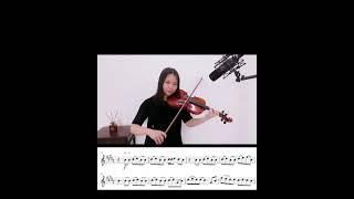 정국 (Jung Kook) 'Seven (feat. Latto)' - Violin Cover - tutorial