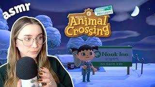 ASMR Cozy Let's Play Animal Crossing - Part 3 Paying Off Our First Loan!