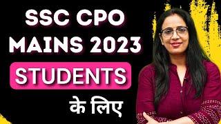 SSC CPO Mains 2023 Batch || English With Rani Ma'am