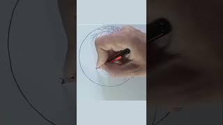 Circle Scenery Drawing |#shorts #youtubeshorts #trending #shortvideo #short