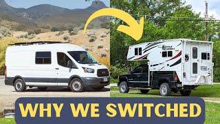 Truck Camper VS Camper Van