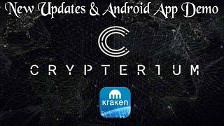 Crypterium - Newest Updates & App Demo Walkthrough