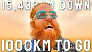 I have less than 1000km left to Run the Length of Africa 