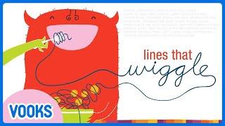 Animated Read Aloud Kids Book: Lines that Wiggle! | Vooks Narrated Storybooks