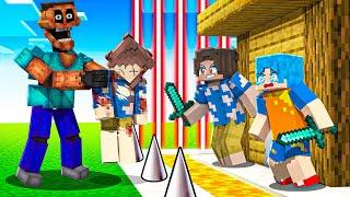 THE MİMİCER EFSANESİ VS EN GÜVENLİ EV  - Minecraft