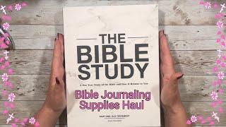 Bible Journal Supplies Haul