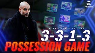 eFootball 2024 - Possession Game - 3313 FORMATION & TACTICS | PC Gameplay