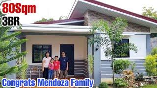 Simple House ng Kababayan Nating Ofw sa Kuwait, Loob at Labas Ganda ng Design, 80Sqm 3Kwarto & 1C.r