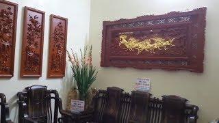 TRANH CHẠM KHẮC GỖ TÍCH BÁT MÃ - Tranh Gỗ Phong Thủy Treo Tường Đẹp