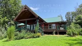 Private log home on 12 acres at the top of a mountain at 291 Cedar Lane Rd Madisonville