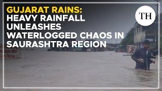 Gujarat rains: Several parts of Saurashtra region completely inundated due to continuous downpour