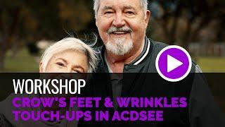 Crow's Feet and Wrinkles in ACDSee