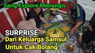 SURPRISE DARI KELUARGA SAMSUL BUAT CAK BOLANG