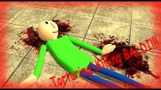 BALDI'S BASICS TORTURE!! Garry's Mod [Baldi's Basics]