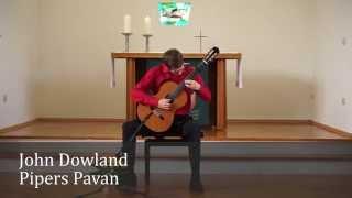 John Dowland "Piper´s Pavan"; Albrecht Bunk - guitar