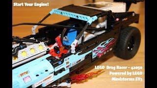 New Mindstorms EV3 Supercharged LEGO Drag Racer 42050 / AndysTechGarage / BenSound Music