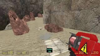 GMOD (HL2 Map) - Antlions against Black Mesa Weapons and Tanks