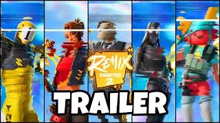 *NEW* Fortnite Chapter 2 Remix BATTLE PASS Trailer‼️ (Full Breakdown)