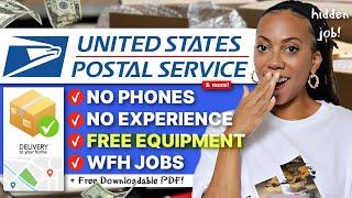 USPS is Hiring!  | Get Paid $35/hr | How to Find a Remote Job with No Experience