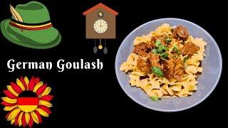 German Goulash pressure cooker