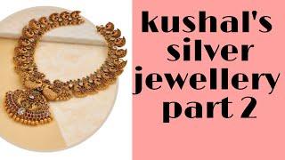 #samtalkz #kushal'svijayawada kushal's silver jewellery part 2