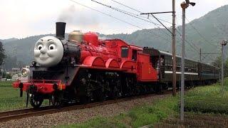 James the Red Engine,Oigawa Railway,Japan