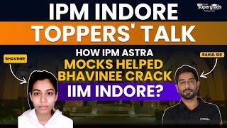 IIM Indore 2023 Topper| IPMAT Indore 2023 Toppers Talk | Toppers Strategy to Crack IPMAT Exam (Ep4)