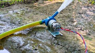 How To Make High Pressure Water Pump Using 775 Motor