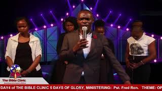 DAY 4 of THE BIBLE CLINIC FIVE DAYS OF GLORY, MINISTERING: Word Up Team.   THEME: OPEN GATES