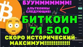 Биткоин пробил $70,000! Куда дальше? Прогноз роста BTC и потенциал альткоинов