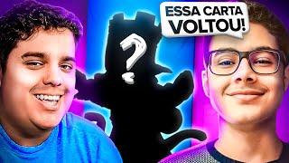 O MELHOR DO MUNDO REVELOU SEU DECK INVICTO E AFIRMOU * ESSA CARTA VOLTOU* ! TIVE QUE TESTAR