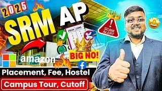 SRM AP Review️[2025] | Worth in 2025?| Cutoff, Placement, Sports, Hostel | SRM University
