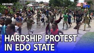 Hardship Protest In Benin City, Edo State | VBOSUNU