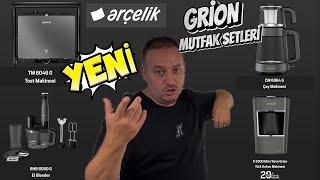 Yeni ARÇELİK Grion Küçük Ev Aletleri Serisi / Grion Muftfak Setleri \ Küçük Ev Aletleri #arçelik