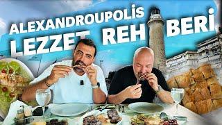 Alexandroupolis Lezzetleri 2. Bölüm | Kremalı Börek, Sübye, Pirzola, Dana Dil - Ayaküstü Lezzetler