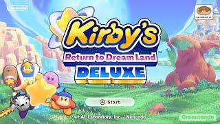 Kirby's Return To Dream Land Deluxe Full Game Multiplayer