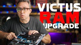 How to Upgrade RAM - HP Victus 15.6" Gaming Laptop