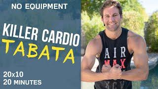 Killer Cardio Tabata Workout (No Equipment)