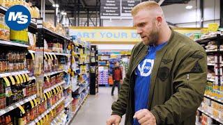 Grocery Shopping with Pro Bodybuilders | Iain Valliere's Prep Diet