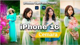 iphone 16 pro cam inspired preset|iphone Lightroom preset free DNG |lightroom presets