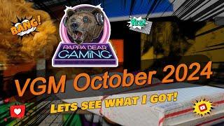 Video Games Monthly - October 2024 - Pappa Bear Gaming #vgm #retrogamingexperience #collectinggames