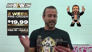 Adam Cole AEW Micro Brawler First Look Pre-Order