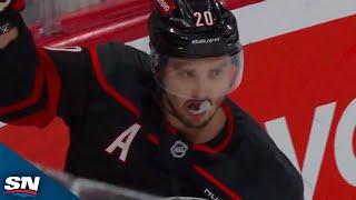 Hurricanes' Sebastian Aho Rips Wicked Wrist Shot For Second Goal Of Game 5