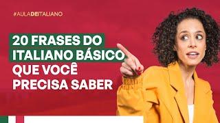 20 frases do italiano básico que você precisa saber