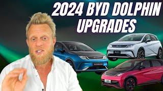 2024 BYD Dolphin improved plus bigger LFP Blade battery in China