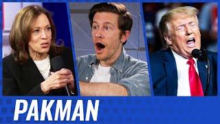 Kamala drops the hammer on fascist Trump, Trump rallies with Tucker and Tulsi 10/24/24 TDPS Podcast